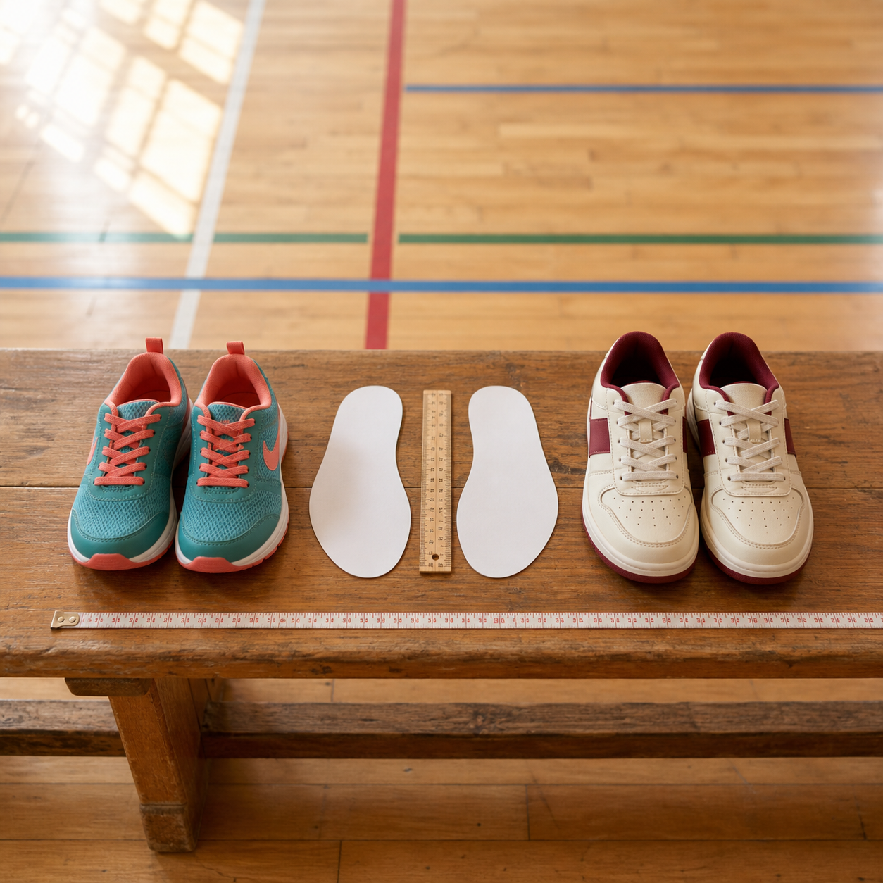 Comparativa de tallas Nike y New Balance para niños